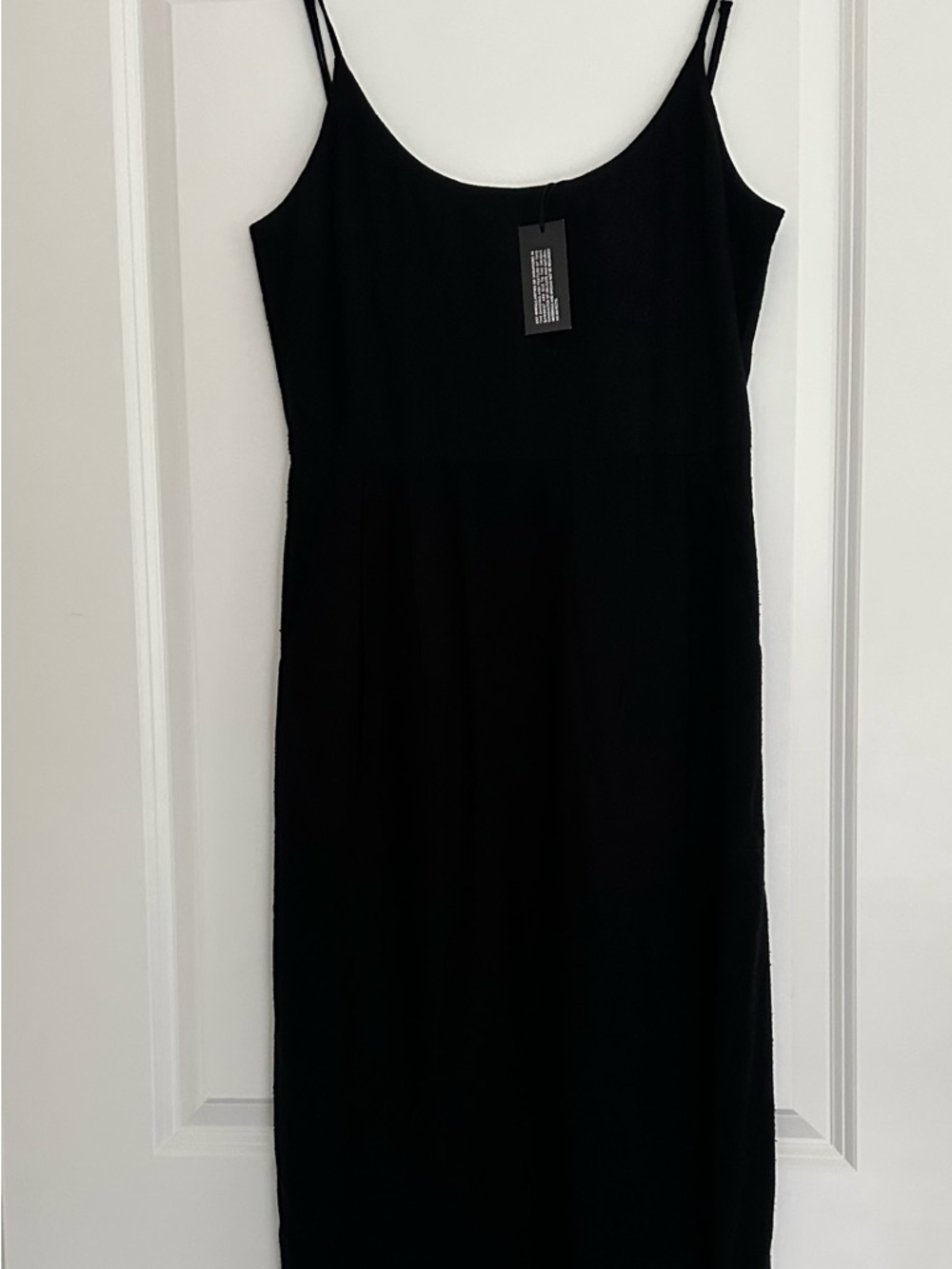 Jenni Kayne Black Midi Slip Dress - Picture 4 of 5